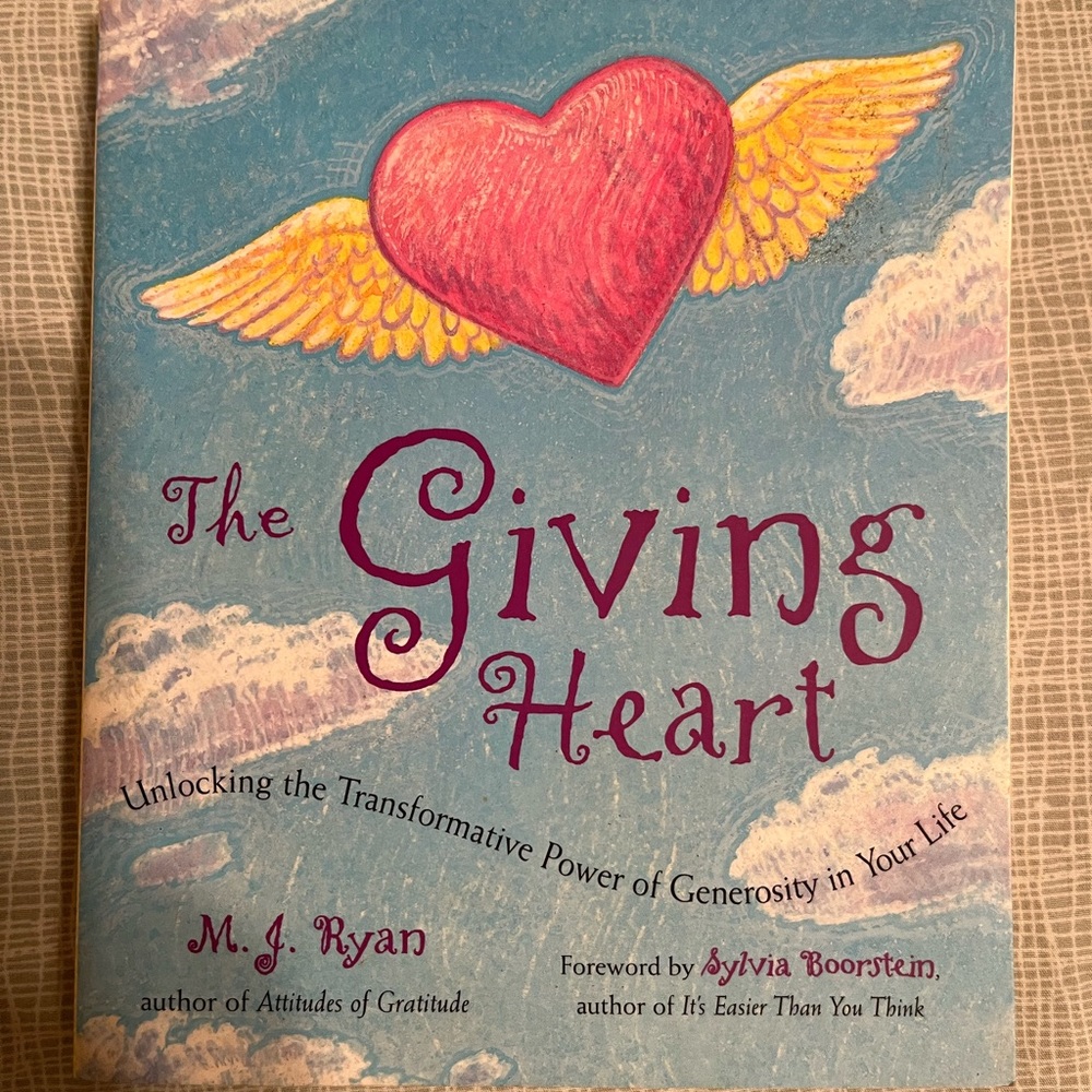 The Giving Heart inspiration/personal growth book